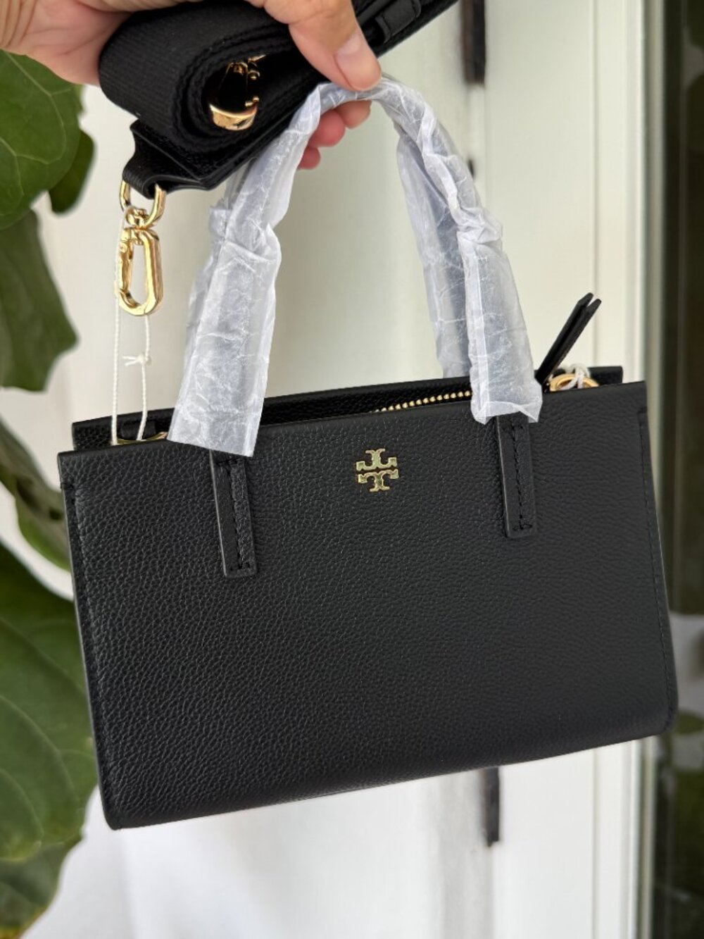 Tory Burch Blake Mini Tote 176875 $300 Black